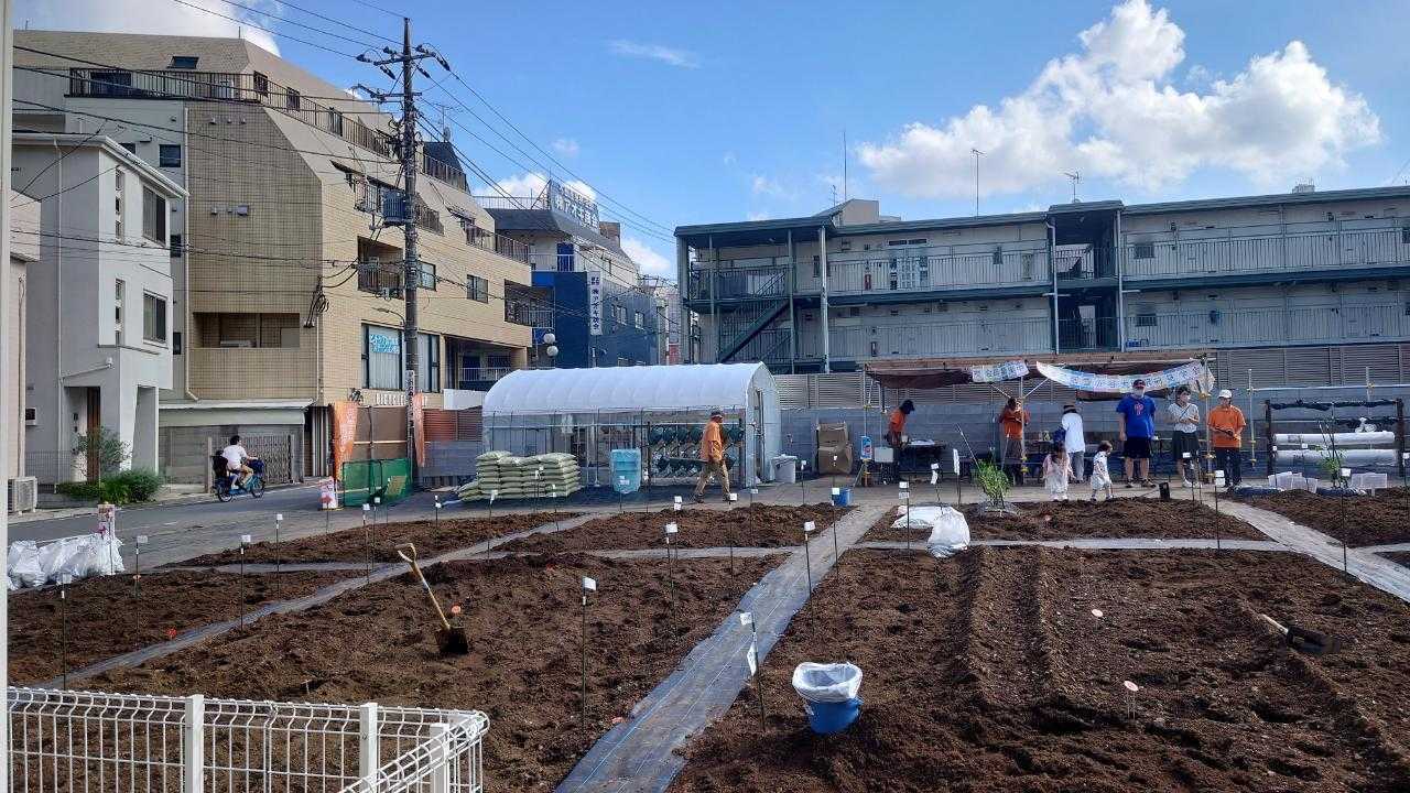 シェア畑 雪が谷大塚駅前