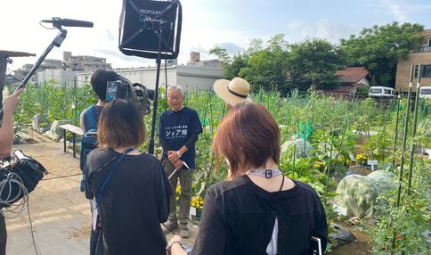 NHK「おはよう日本」で「広がる貸し農園〜生産緑地の役割〜」というテーマで貸し農園「シェア畑」をご紹介いただきました