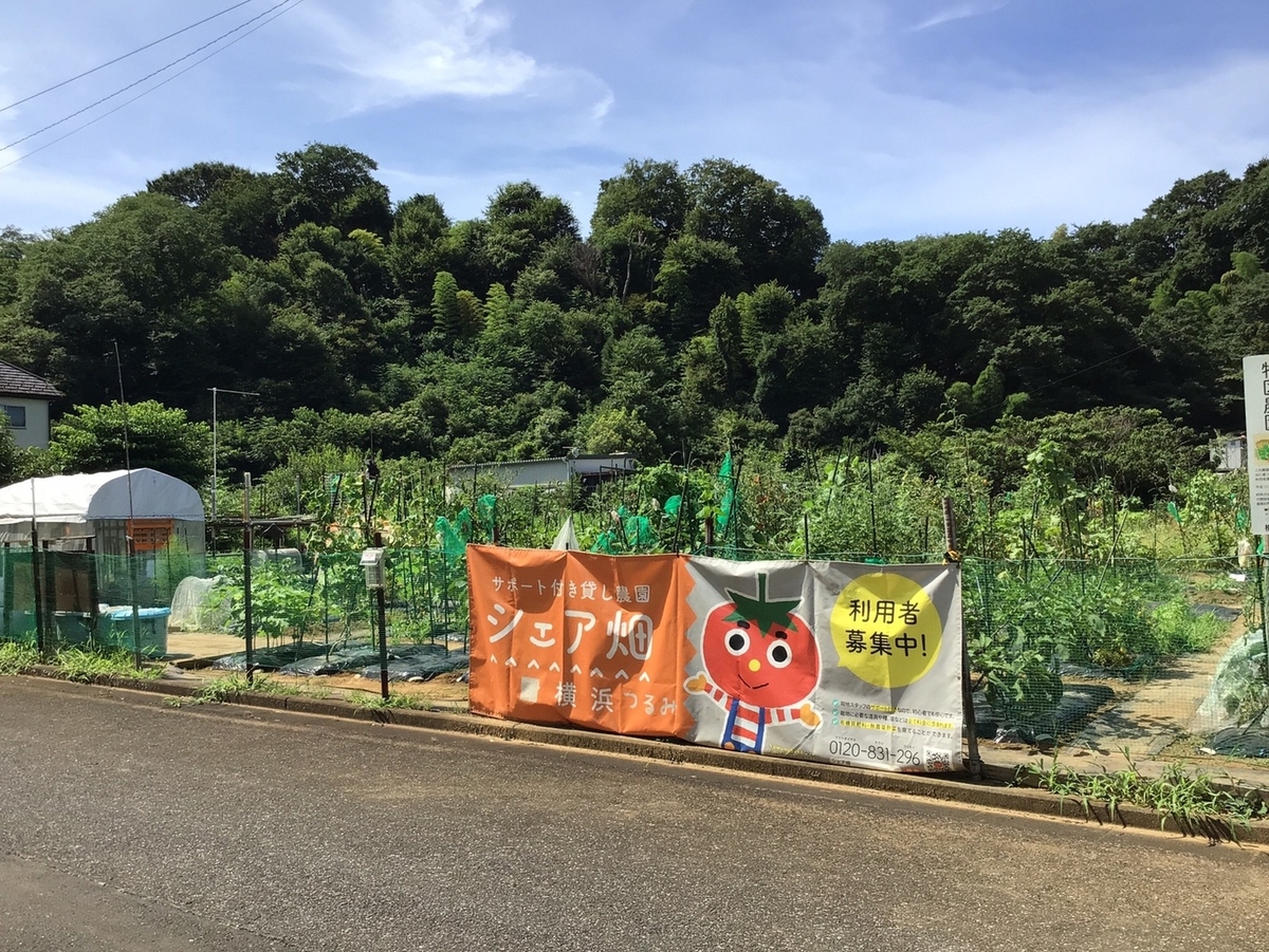 シェア畑 横浜鶴見