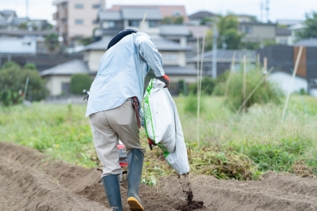 手間がかかる市民農園