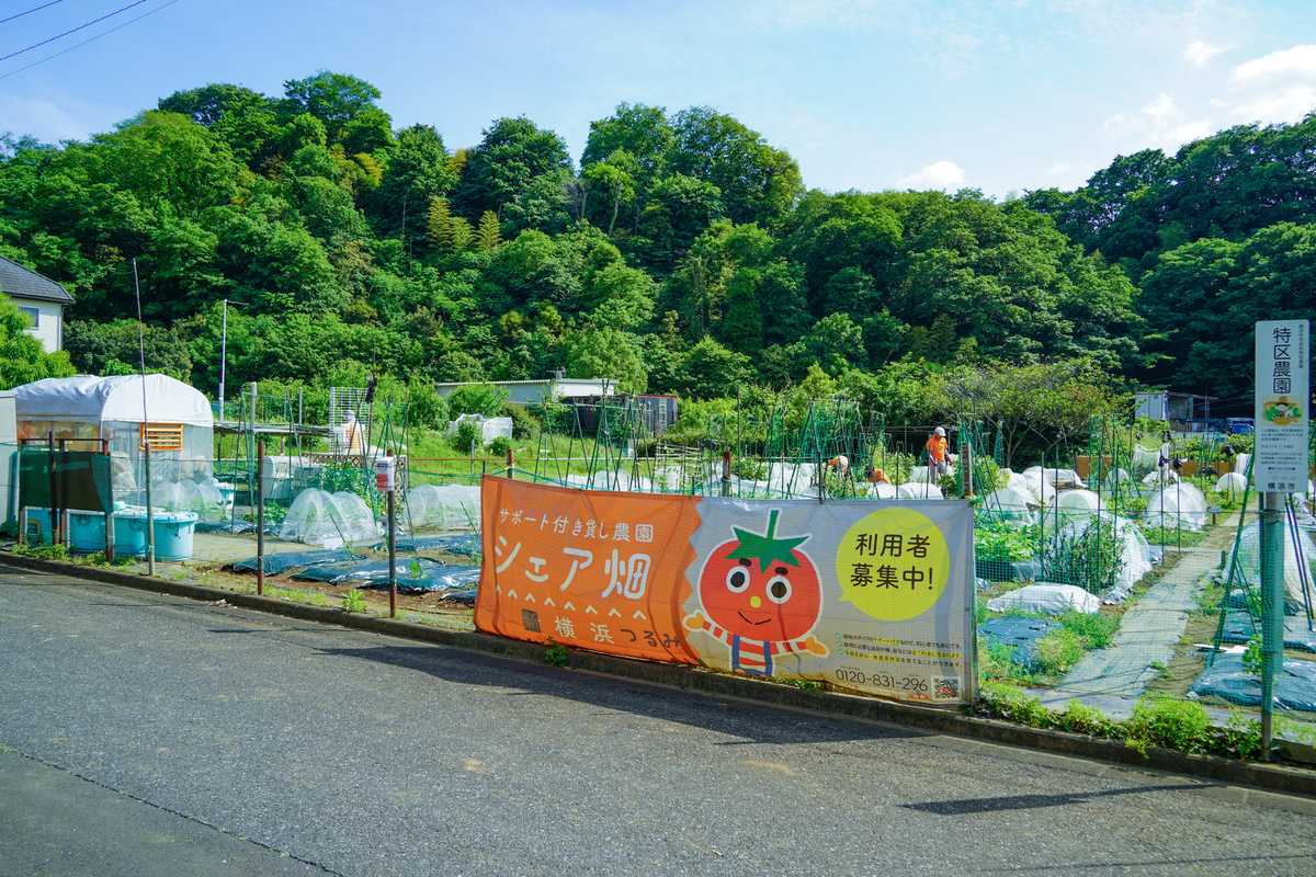 シェア畑 横浜鶴見