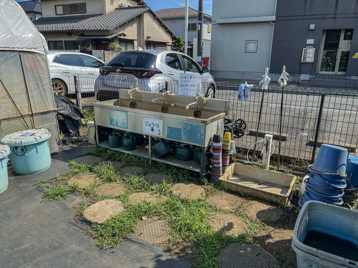 水場も充実しています