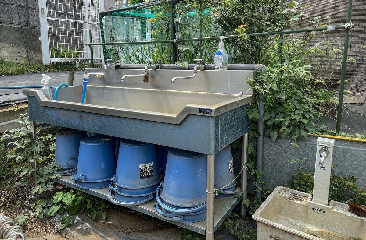 水場も充実