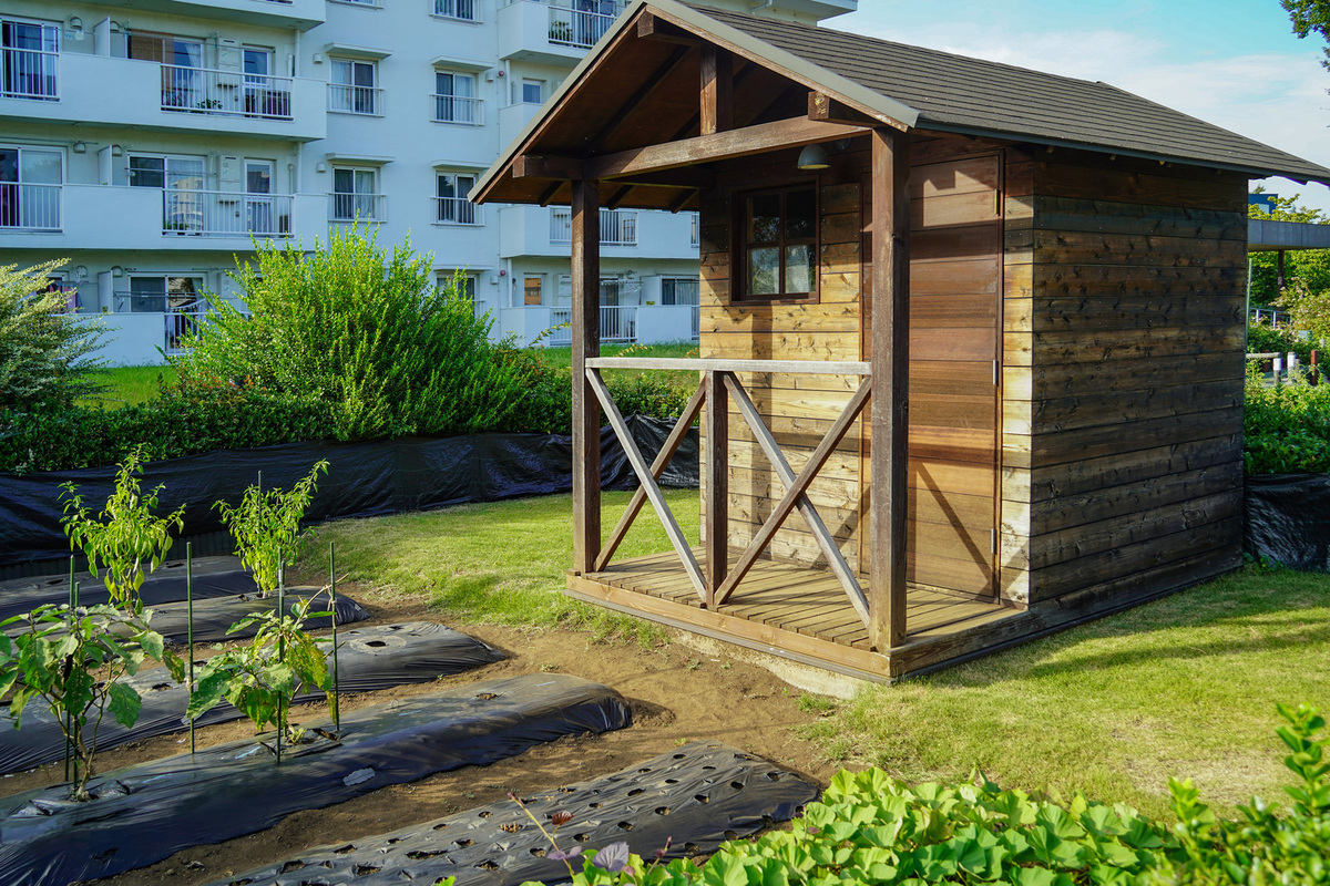 小屋付き区画