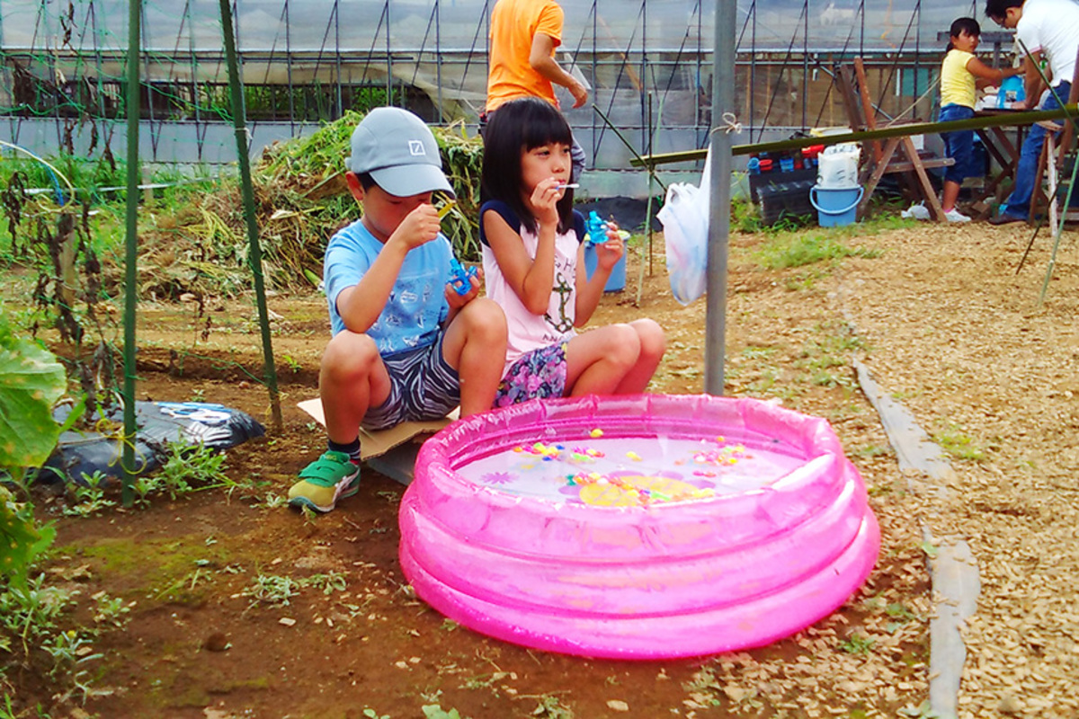 納涼祭☆スーパーボールすくい