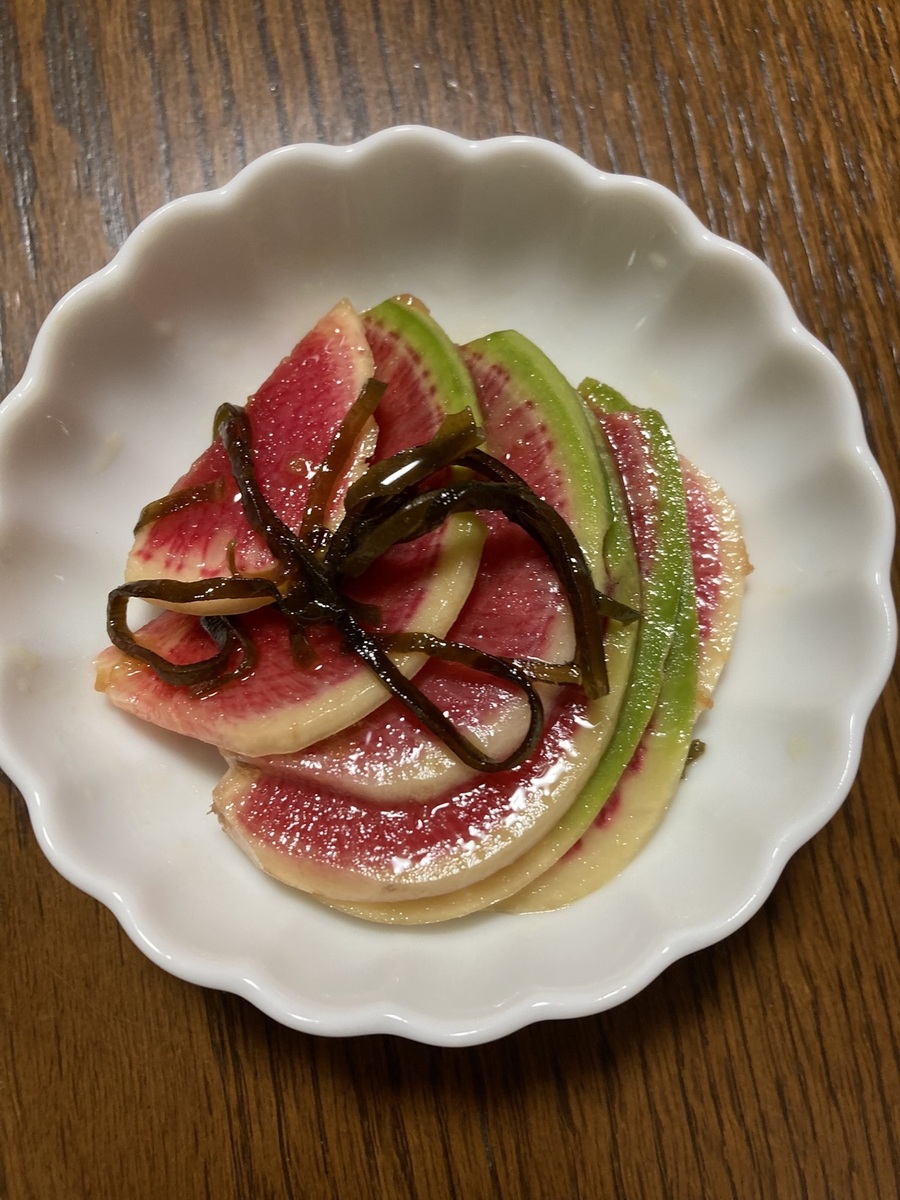 紅心大根の料理
